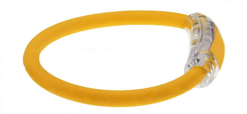 IonLoop Yellow Attack Cycling Bracelet
(side view)