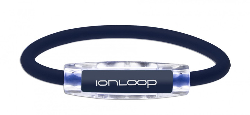 IonLoop Navy Blue Ion Magnetic Bracelet
(front view)