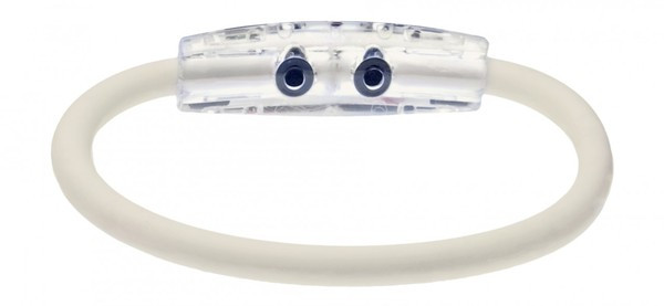 IonLoop Love Golf Sport Bracelet contains negative ions and magnets
(back view)