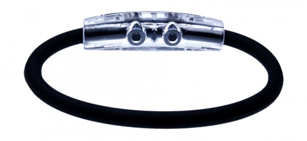 IonLoop Love Golf Sport Bracelet contains negative ions and magnets
(back view)