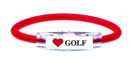 Love Golf Ruby Red Bracelet