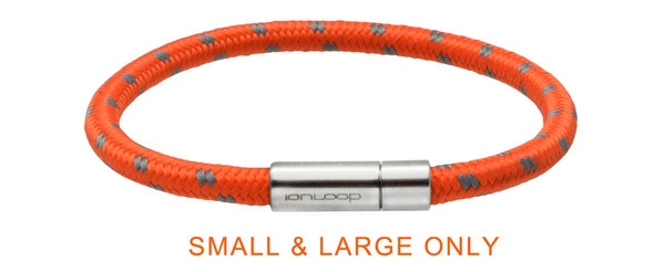 Solo Cord Orange Peel Negative Ion Bracelet - Small & Large Only