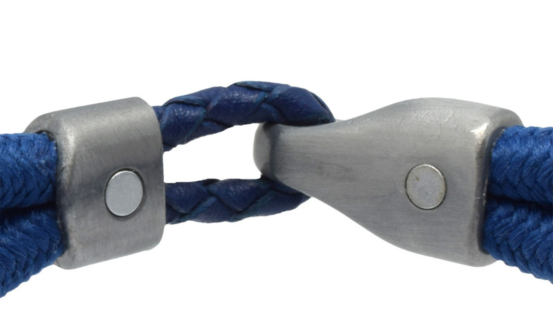 Cobalt Blue Dual Cord Bracelet (magnets)