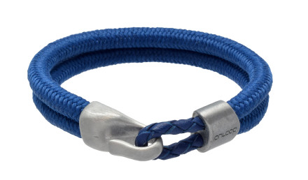 Solid Cobalt Blue DUAL Cord Bracelet