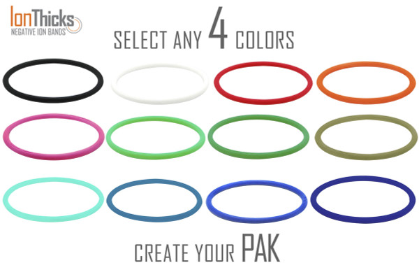 Pick any 4 IonTHICK color.  12 colors to choose from. 