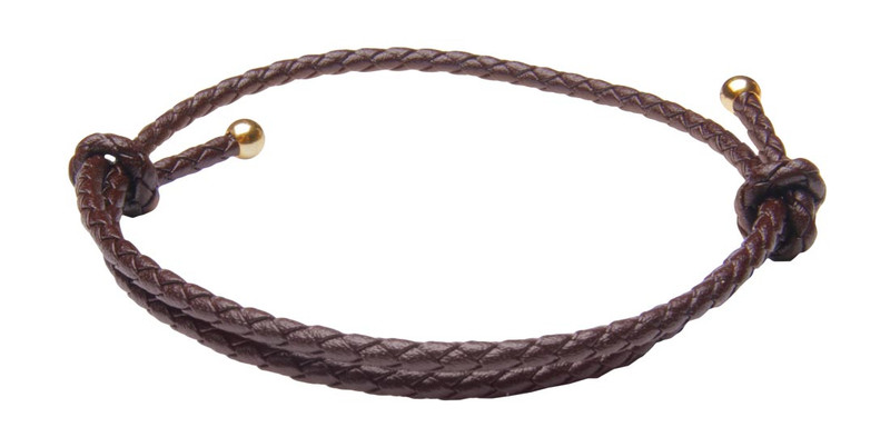 Slide Knot Saddle Brown Braided Leather – IonLoop Fashion Leather