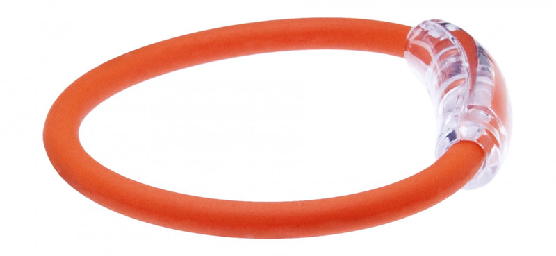 IonLoop Orange Bracelet
(side view)