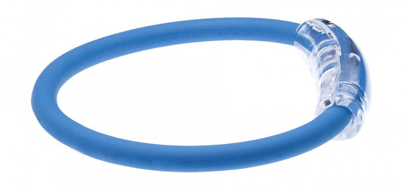 The IonLoop Pacific Blue Bracelet
(side view)
