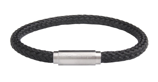 Solo Cord Black Negative Ion Bracelet
(front)