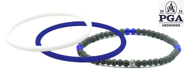 mag/fusion Blue + White and Navy  Pak
1 mag/fusion blue magnetic Bracelet, 1 Whtie & 1 Navy IonThin