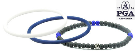 mag/fusion Blue + White and PGA Pak
1 mag/fusion blue magnetic Bracelet, 1 White & 1 Royal Blue IonThin