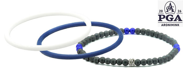 mag/fusion Blue + White and PGA Pak
1 mag/fusion blue magnetic Bracelet, 1 White & 1 Royal Blue IonThin
