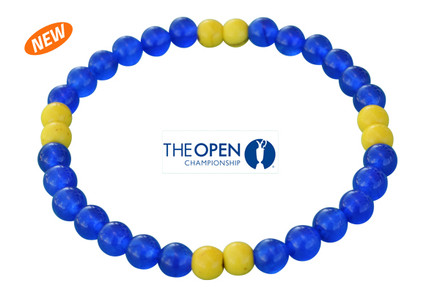 Elevate your look with the Ice Blue Open Bracelet—featuring the signature colors of The British Open. A modern, elegant addition to our GOLF bracelet collection.