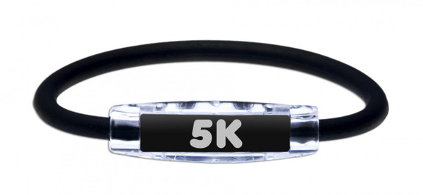IonLoop 5K Runners Bracelet with Negative Ions & Magnets
(front view)