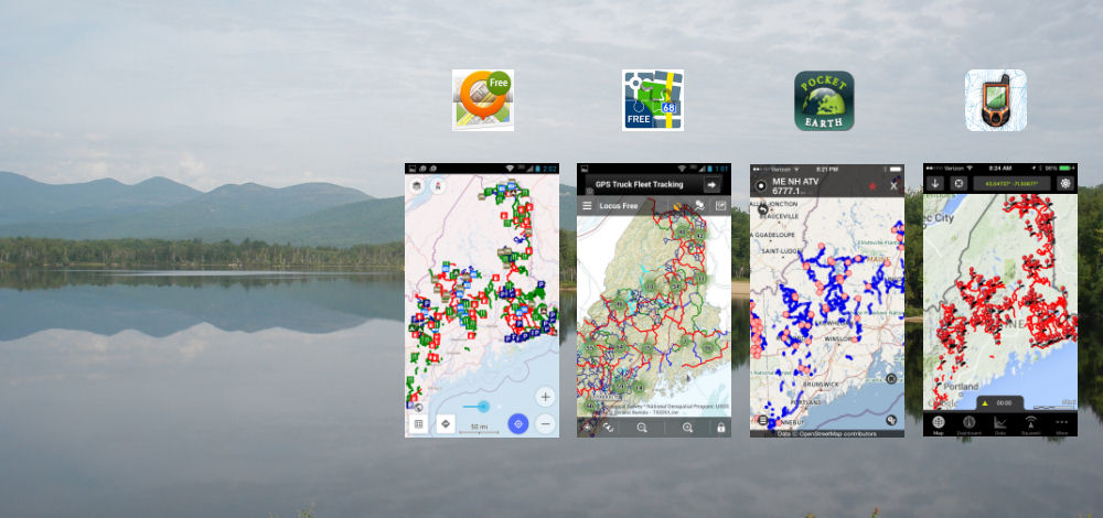 Garmin GPS Maps for Snowmobile - Launch 6 