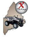 Maine GPS ATV trail map for Garmin