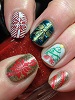 white-wedding-fire-engine-red-emerald-green-golden-ticket-girly-bits-cosmetics-canadian-nail-fanatic-link.jpg