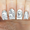 Girly Bits Little Black Dress Stamping Polish | Copycat Claws