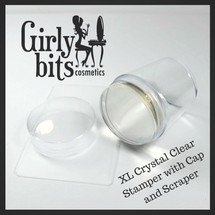 Girly Bits XL Crystal Clear Stamper with Cap (3.8cm)