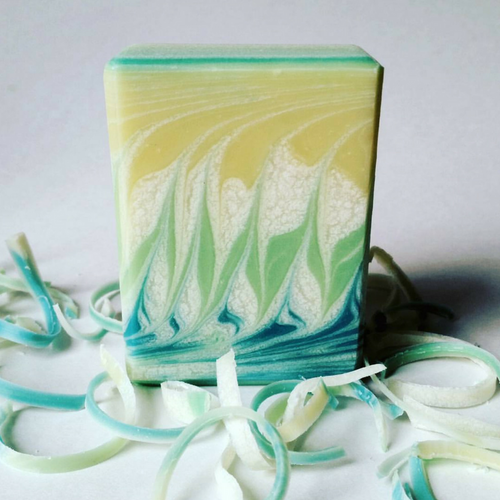 AVAILABLE AT GIRLY BITS COSMETICS www.girlybitscosmetics.com Fresh Cut Grass Artisan Soap by SoGa Artisan Soaperie