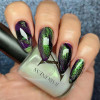 Ghoulish Fluid Art nail polish by Baroness X