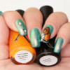 Up Comes the Spider Fluid Art Polish by Baroness X