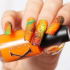 Up Comes the Spider Fluid Art Polish by Baroness X