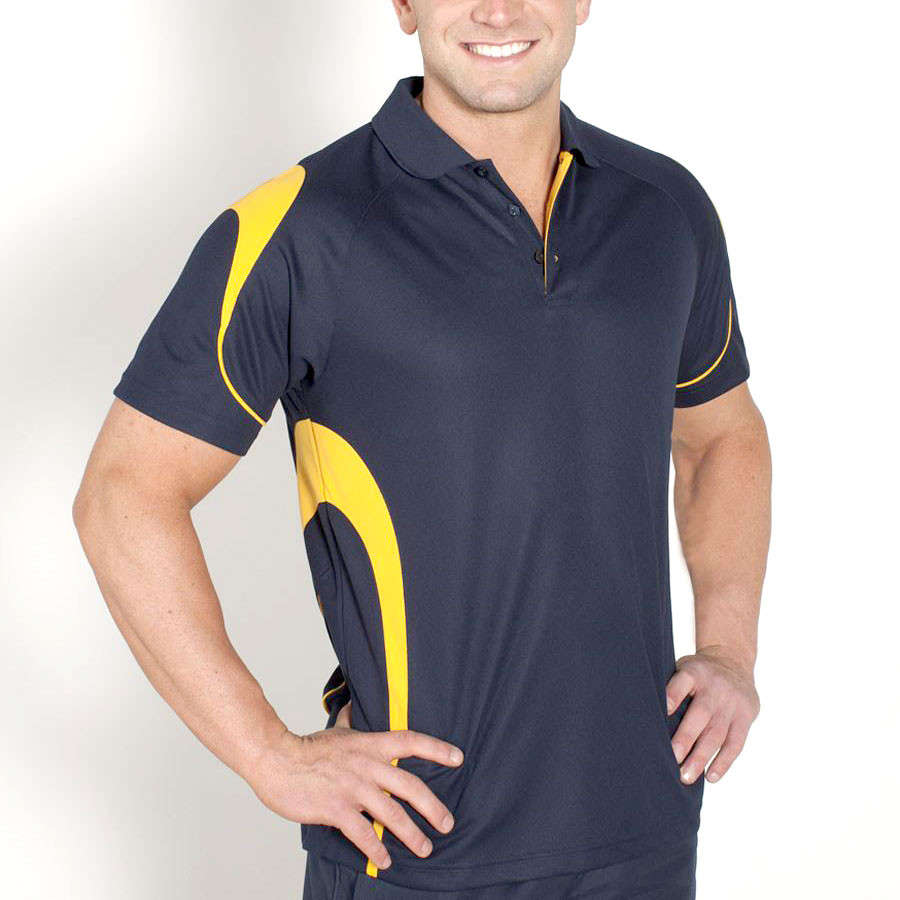 Mens Quick Dry Contrast Polo Shirts Australia | Nova Polo Shirts Online