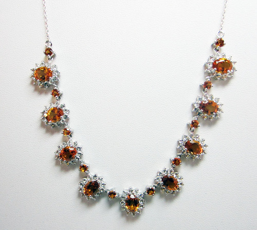 Santa Ana Madeira Citrine Necklace