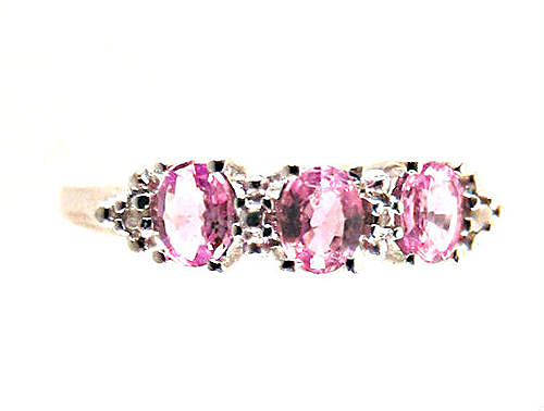 pink sapphire ring