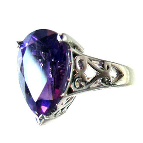 siberian amethyst ring