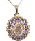 Moonstone and Tanzanite Pendant