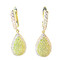 Natural Yellow Diamond Earrings - Argyle Mine Material