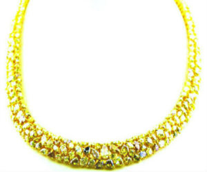 Natural Fancy Yellow Diamond Necklace