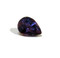 Purple sapphire - pear shape