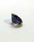 Natural Purple sapphire - side right view