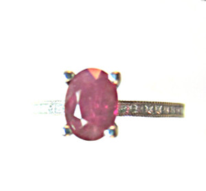 Burma Ruby Tacori Ring
