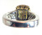 charles krypell gold & sterling silver ring
