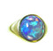 African Opal Gold Ring