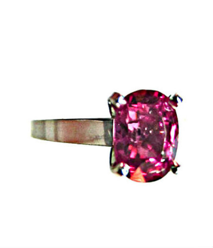 Tanzania Pinkish Red Spinel Ring
