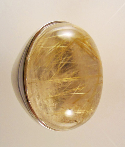Rutilated Quartz Designer Ring