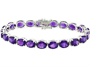 Amethyst Bracelet (37 ctw)