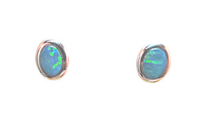 'Australia Opal Doublet Earrings'