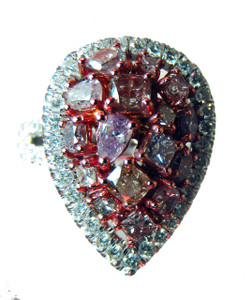 Argyle Fancy Pink Diamond Ring