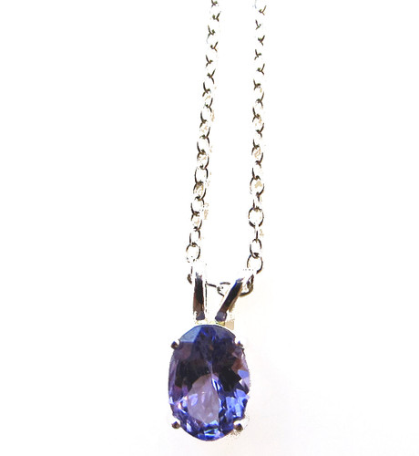 tanzanite pendant