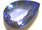 Super Neon Blue Tanzanite - Pear Shape - 2nd view