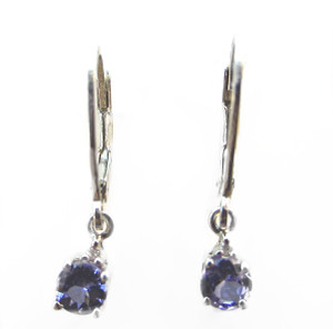 Tanzanite earrings