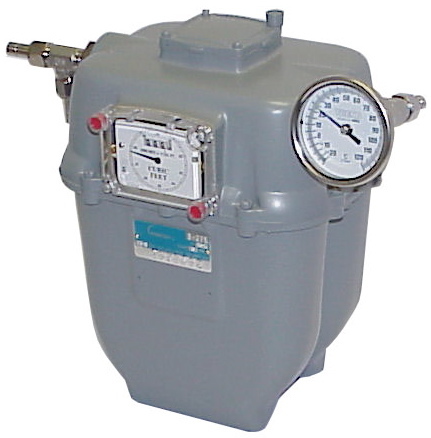 Calibrated Secondary Standard Dry Gas Meter