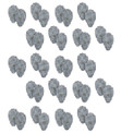 20 pairs of tens unit electrodes.