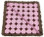 Pink Polka Dot with brown fur